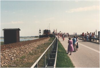 Oddesundbroen, 50 års jubilæum 1988. Foto:PDA